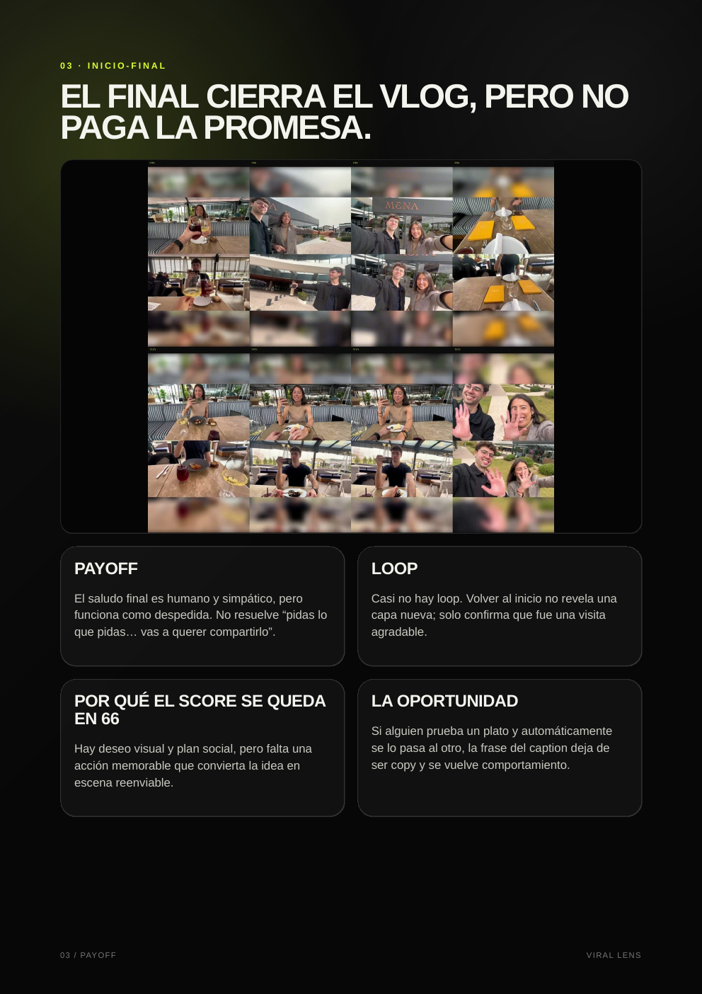 Informe Vilens caso real restaurante página 4