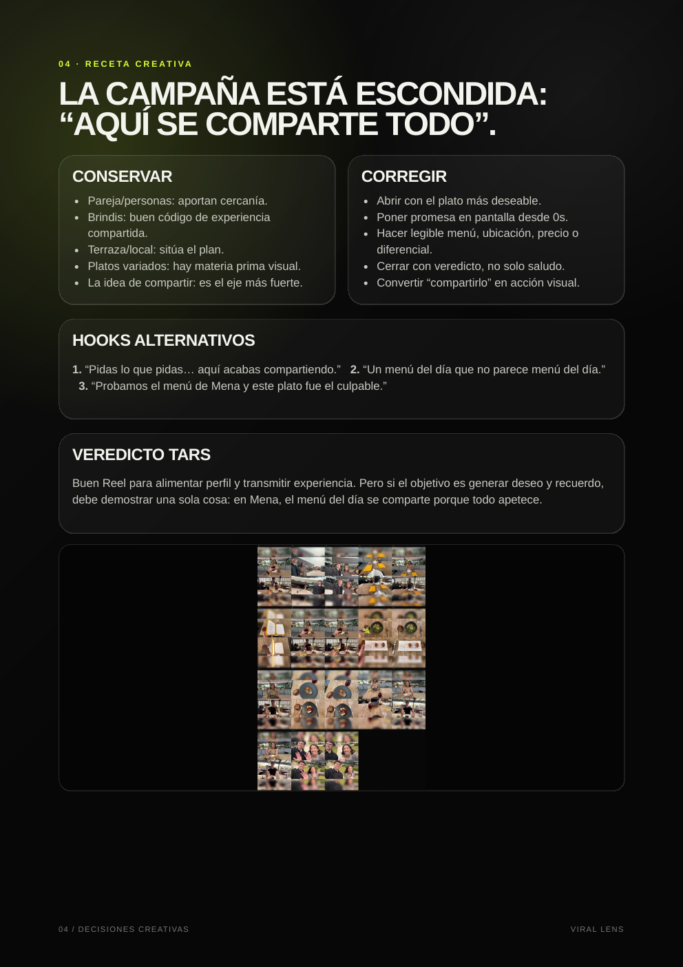 Informe Vilens caso real restaurante página 5