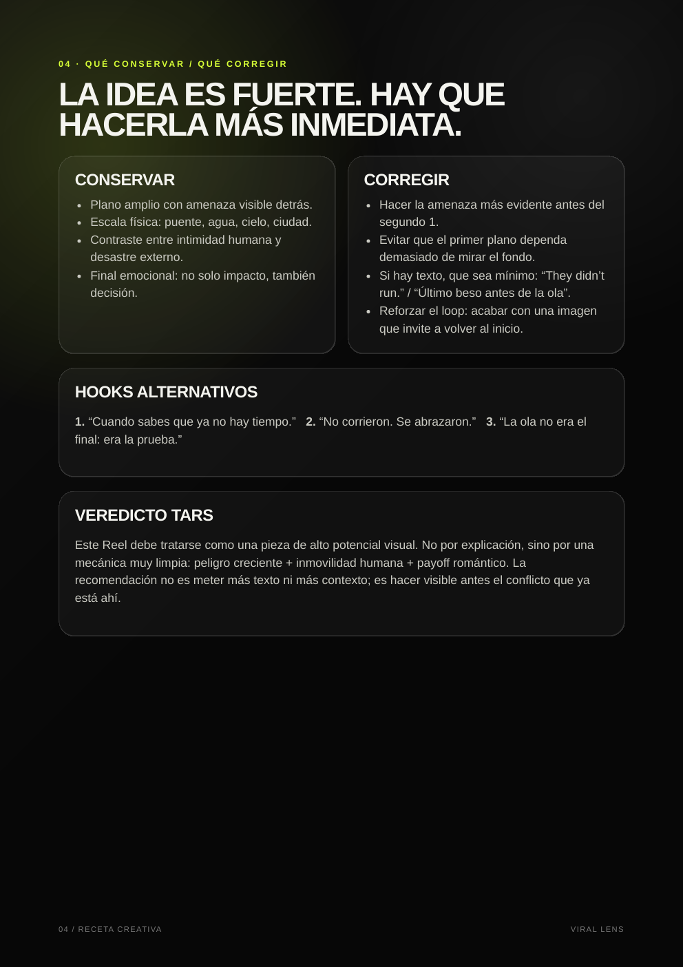 Informe Vilens caso real cinematográfico página 5